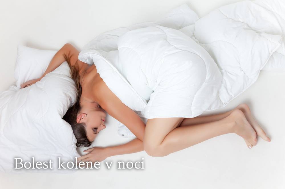 bolest kolene v noci